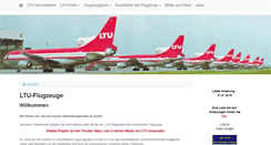 Desktop Screenshot of ltu-flugzeuge.de